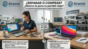 Reparar portatil viejo o comprar uno nuevo